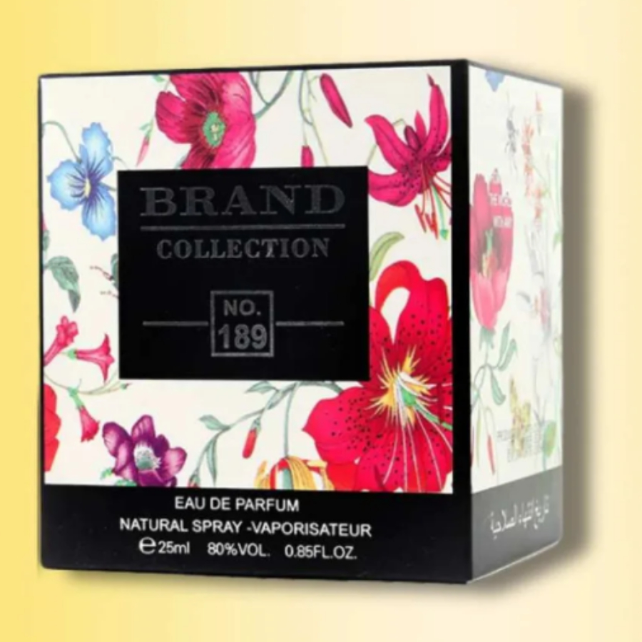 Perfume Feminino BRAND COLLECTION N° 189 -  25ML - Imagem 2