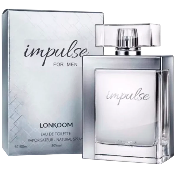 Perfume Masculino Impulse  100ML EDT Lonkoom - Imagem 2