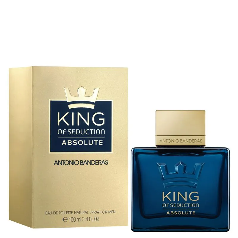 Perfume Masculino King of Seduction absolute Antônio Banderas 100ml - Imagem 2