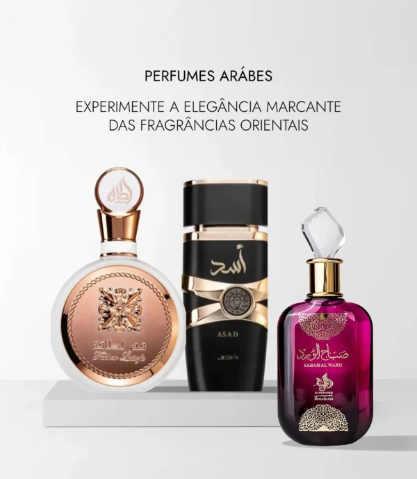 Banner Perfumes Árabes para mobile