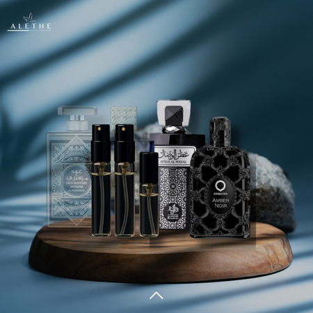 Imagem do Kit Explorador com 3 decants elegantes